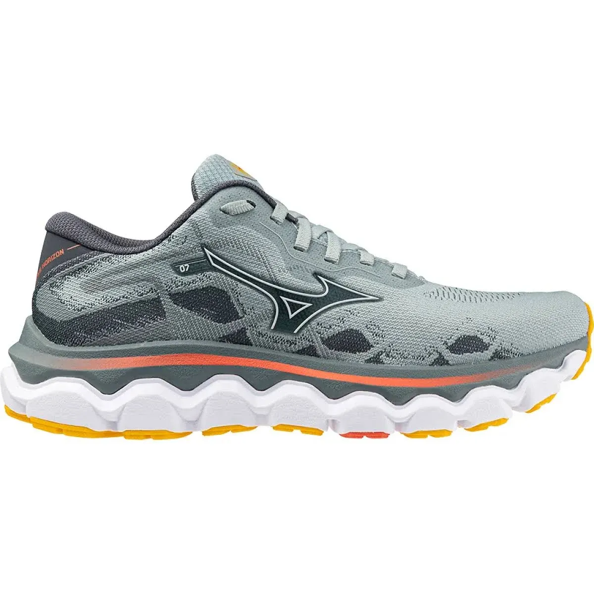 Mizuno Wave Horizon 7 Grey Mist/White 9.5 B