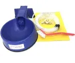 Easy-Clean Auto-Fill Water Bowl with Indoor Installation Kit and 25 Foot of Poly-Tubing