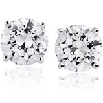 Lab Grown Diamond White Gold Diamond Stud Earrings ( starting at 0.50 carat )