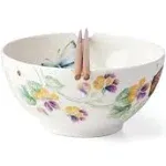 Lenox Butterfly Meadow Bowl & Chopsticks