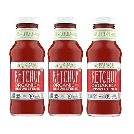 Primal Kitchen Ketchup Organic Unsweetened