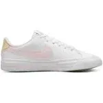 "Kids' Court Legacy Sneaker In White/pink"