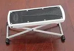 6-Position Height Adjustable Guitar Foot Rest, Color White