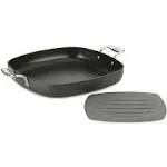 All-Clad Essentials Nonstick Hard Anodized Square Pan  13&#034; Skillet