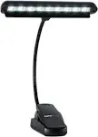 Gator Frameworks Clip-on LED Music Lamp with Adjustable Neck