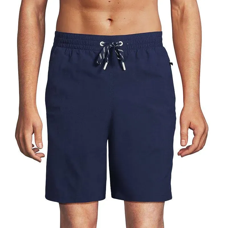 Men's Lands' End 9-in. Swim Trunks