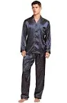 Men&#39;s Stain Silk Pajama Set: Modern and Cozy Summer Sleepwear