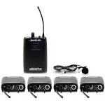 VocoPro One Way Communication System for TV and Film Production (SilentPA-IFB-4)