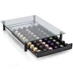 Coffee Pod Holder Storage Pod Drawer Pods Holder Compatible with Nespresso Or...