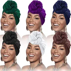 SATINIOR Women's Long Hair Scarf Turban