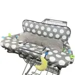 Shopping Cart Cover for Baby with Pillow Soft Velvet Bolster Positioner 6.5&#034; ...