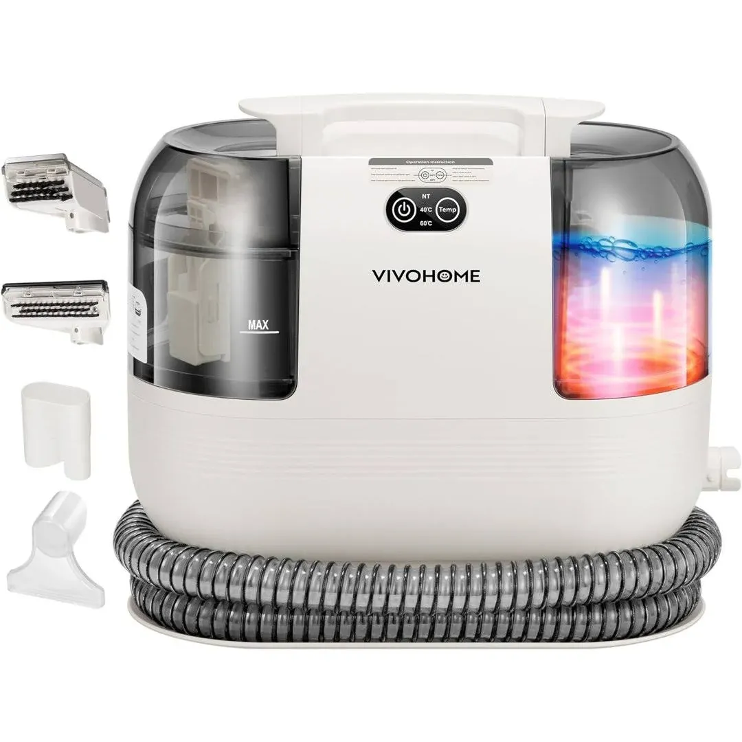 VIVOHOME Portable Multipurpose Bagless Carpet Cleaner VIVOHOME