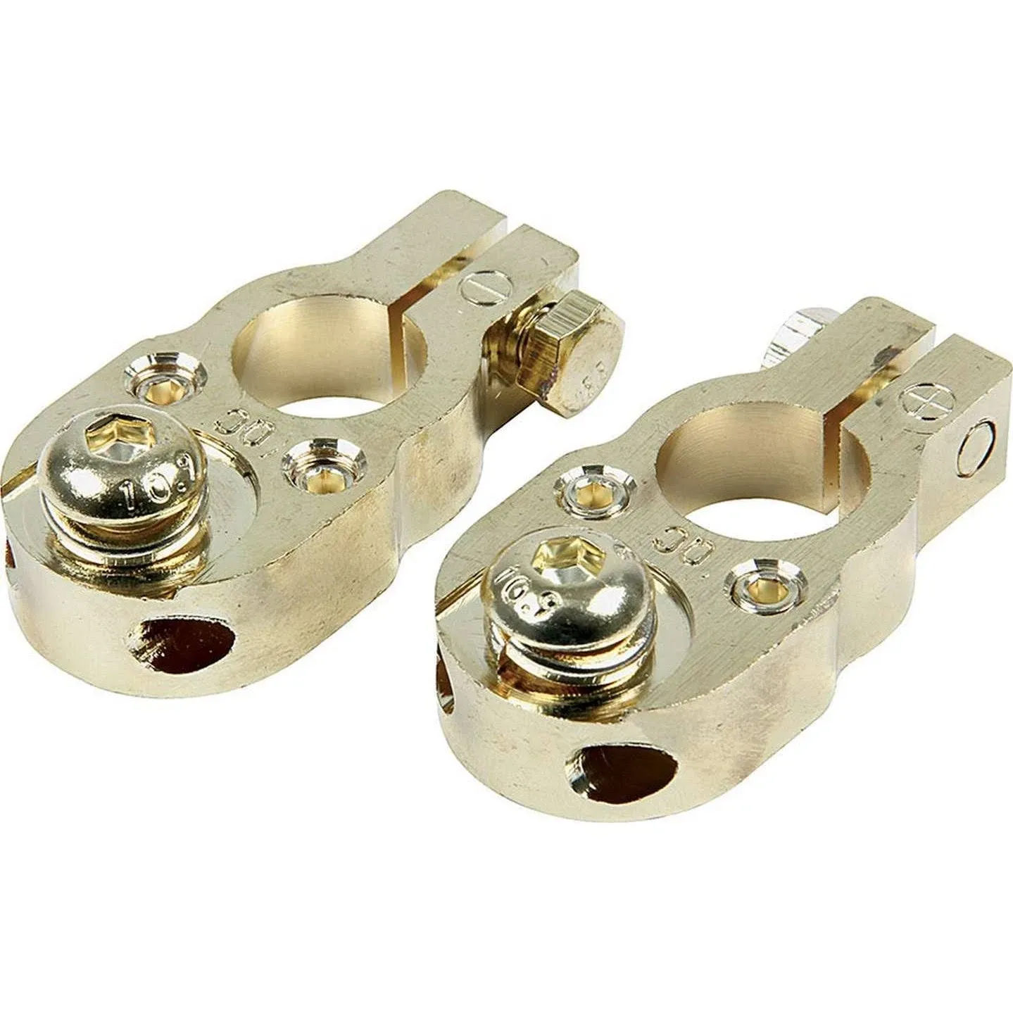 Allstar Performance All76120 - Gold Top Post Terminal 1pr