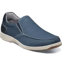 Florsheim Lakeside Canvas Moc Toe Slip On (Men's) - Grey