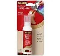 Scotch Quick Drying Tacky Glue, 2 fl oz, Acid Free and Photo Safe (6052A-1)