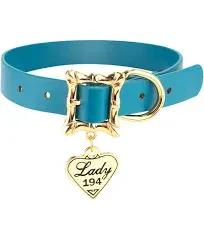 Buckle-Down Vegan Leather Dog Collar, Disney Lady and the Tramp