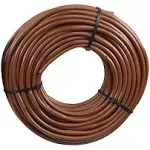 1/4" Poly Dripline 6" Spacing 0.5 GPH 100' Brown Drip Tubing