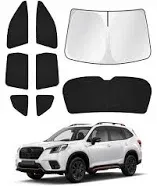 Windshield Sun Shade for 2019-2024 Subaru Forester SUV Foldable Window Sunshade