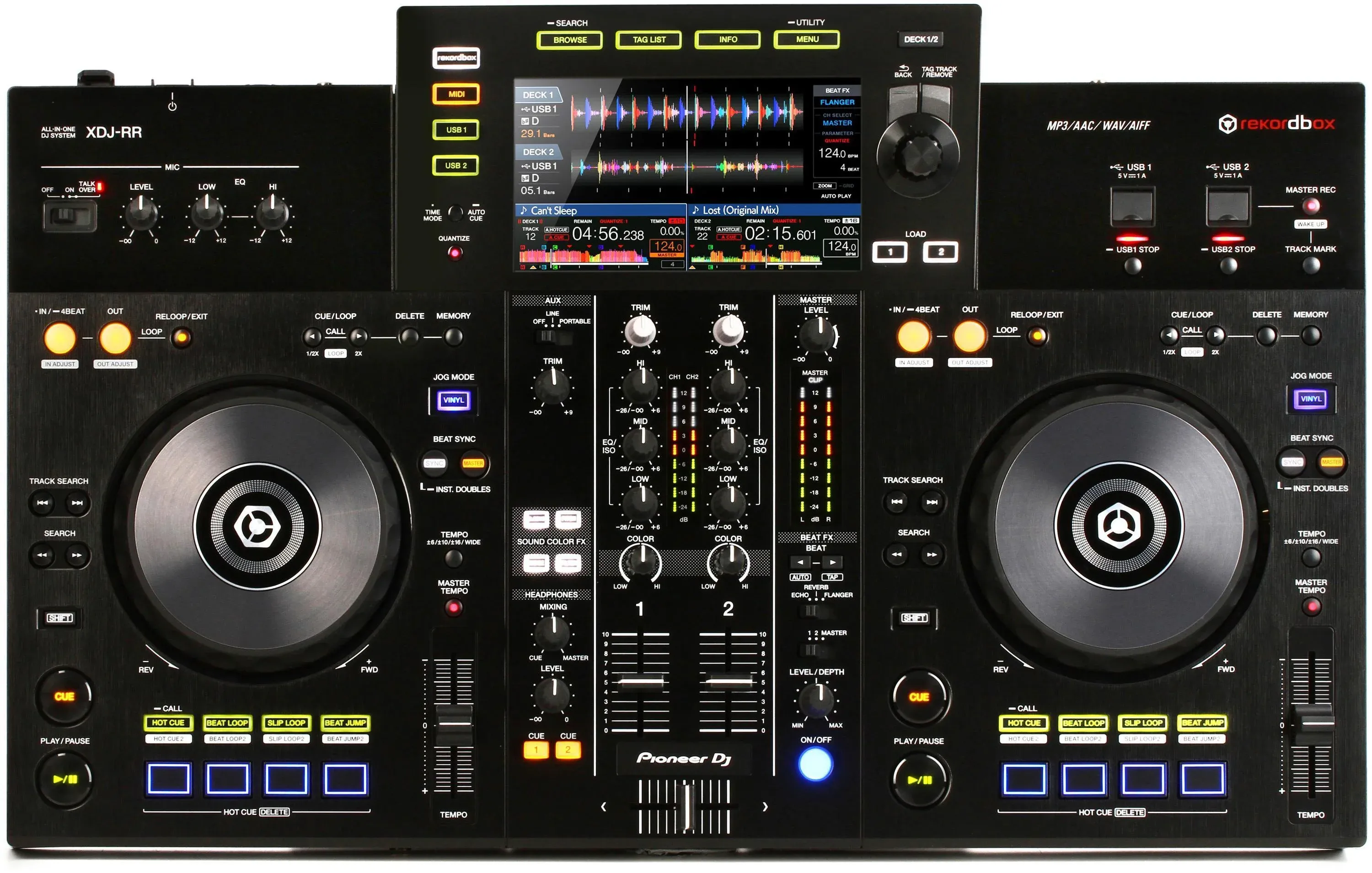 Pioneer DJ XDJ-RR All-in-one Digital DJ System with Rekordbox DJ Software