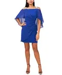 MSK Womens Embellished Mini Cocktail and Party Dress