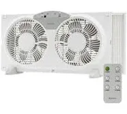 Holmes 9 Digital Window Fan with remote control