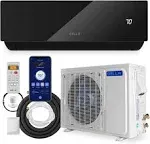 della 12000 BTU WiFi Mini Split AC & Heat Pump with Alexa, 20 SEER2, 1 Ton, Cools Up to 550 Sq.ft