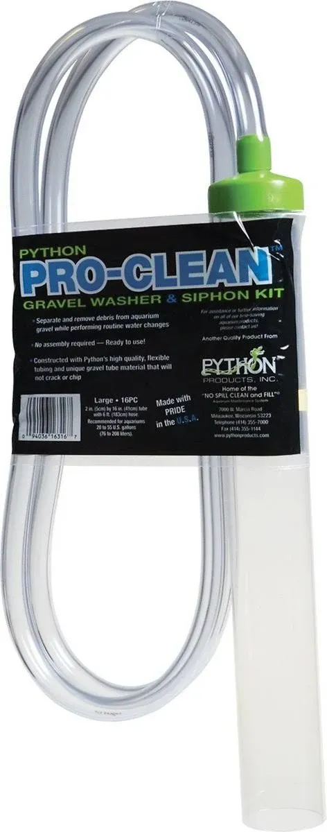 Pro-Clean Aquarium Gravel Washer &amp; Siphon Kit Large