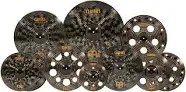 Meinl Cymbals Ultimate Cymbal Set Box Pack – Classics Custom Dark – Made In Germany, TWO-YEAR WARRANTY, CCD-ES2 | Reverb