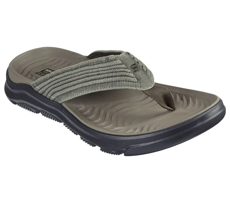 Skechers Men's Alcano Vencino Flip Flop