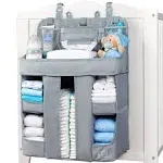 XL Hanging Diaper Caddy Organizer – Reinforced Diaper Stacker for Crib