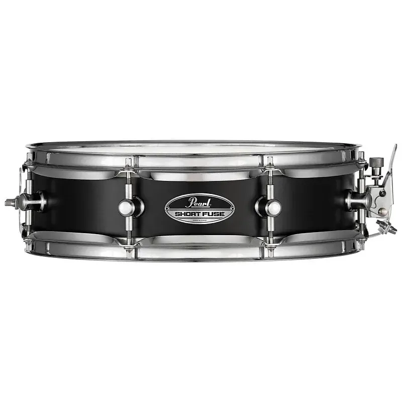 Pearl Short Fuse Black Steel Piccolo Snare Drum 13x3.5 | Reverb