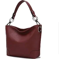 MKF Collection Emily Soft Vegan Leather Hobo Bag by Mia K