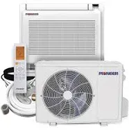 Pioneer 12,000 BTU Floor Console Mini- Split Air Conditioner Heat Pump System