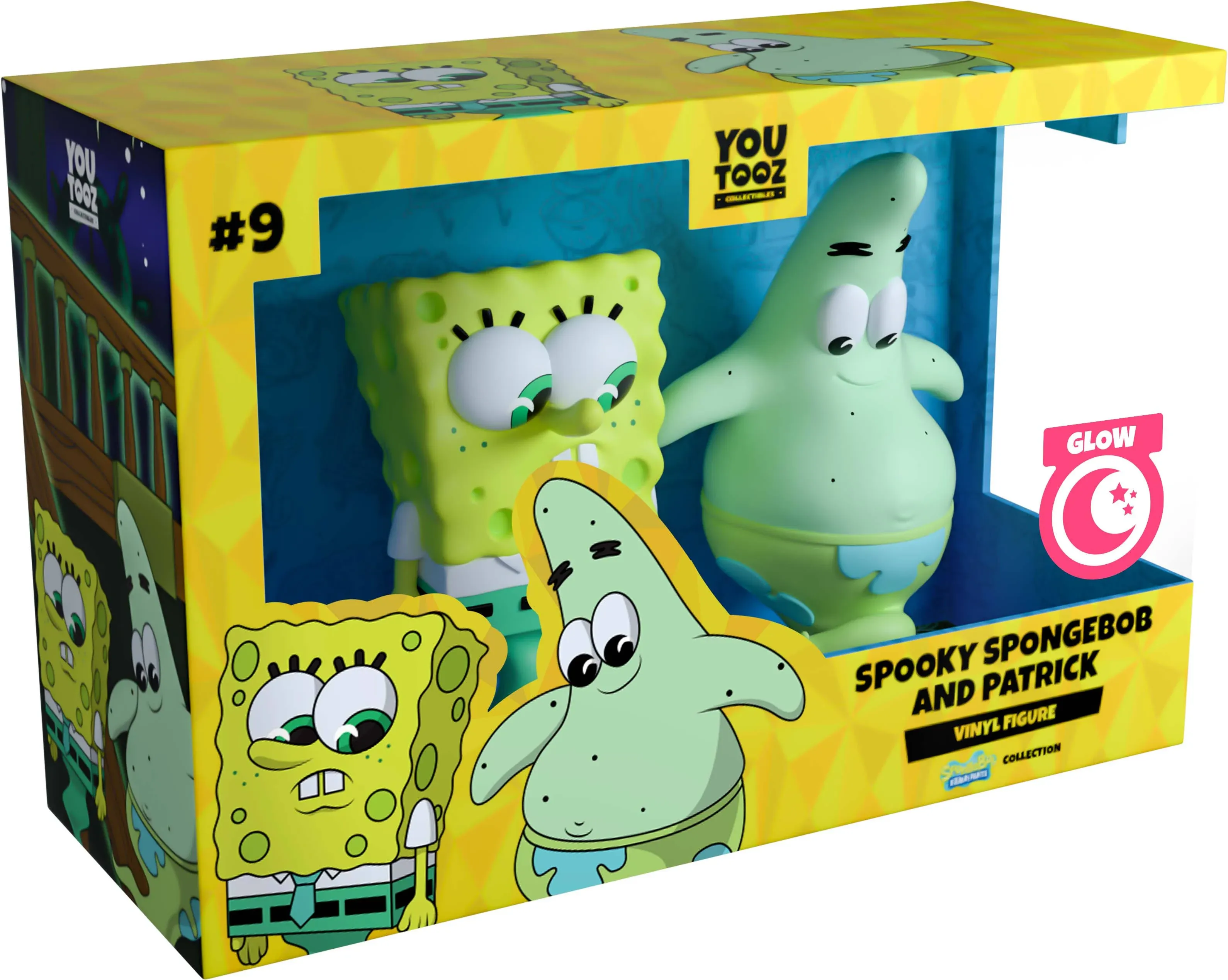 Youtooz Spooky Spongebob and Patrick Vinyl Figure