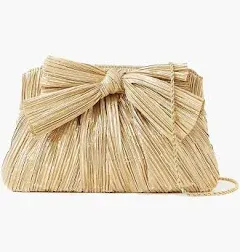 Loeffler Randall Rayne Pleated Clutch