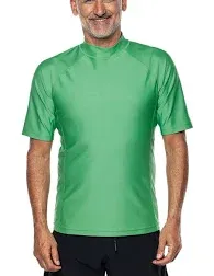 Coolibar Men's Tulum Short Sleeve Surf Rash Guard