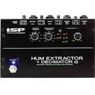 ISP Technologies Hum Extractor + Decimator G Noise Reduction System Pedal