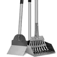 Snagle Paw Upgraded Dog Pooper Scooper Tray Rake Spade 3 Pack