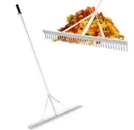 Heavy-Duty Multipurpose Aluminum Landscape Rake