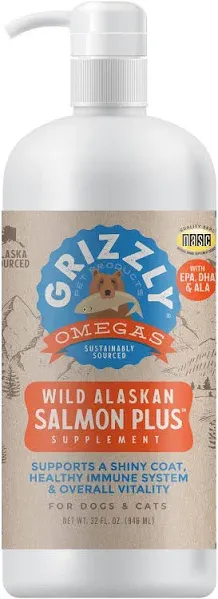 Grizzly Salmon Oil Dog Supplement