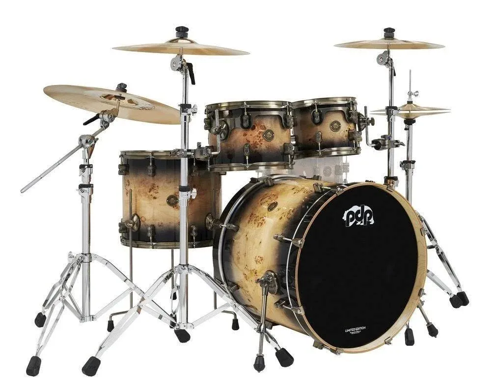 PDP 2023 LTD Mapa Burl 4-pc Shell Pack w/ 22&#034; Kick