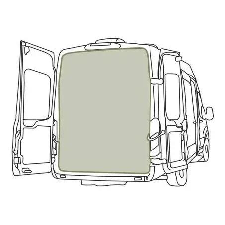 VanEssential Ford Transit Bug Screen for Vans - Rear Door