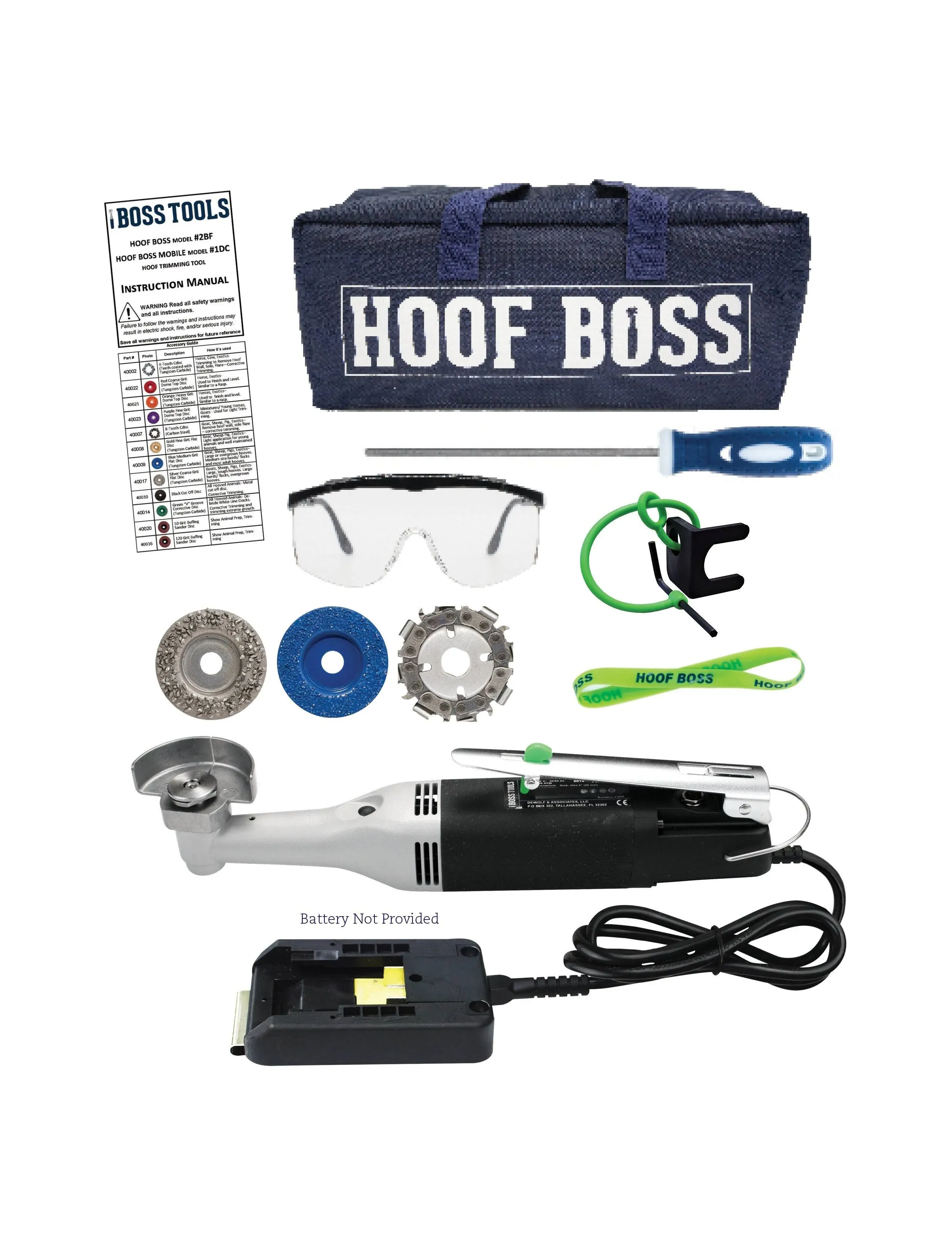 Basic Goat Hoof Care Mobile  Trimming Set