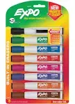 EXPO® Magnetic Dry Erase Marker, Broad Chisel Tip, Assorted Colors, 8/Pack (SAN1944741)