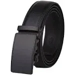 Lavemi Men's Real Leather Ratchet Dress Casual Belt, Cut to Exact Fit,Elegant Gift Box