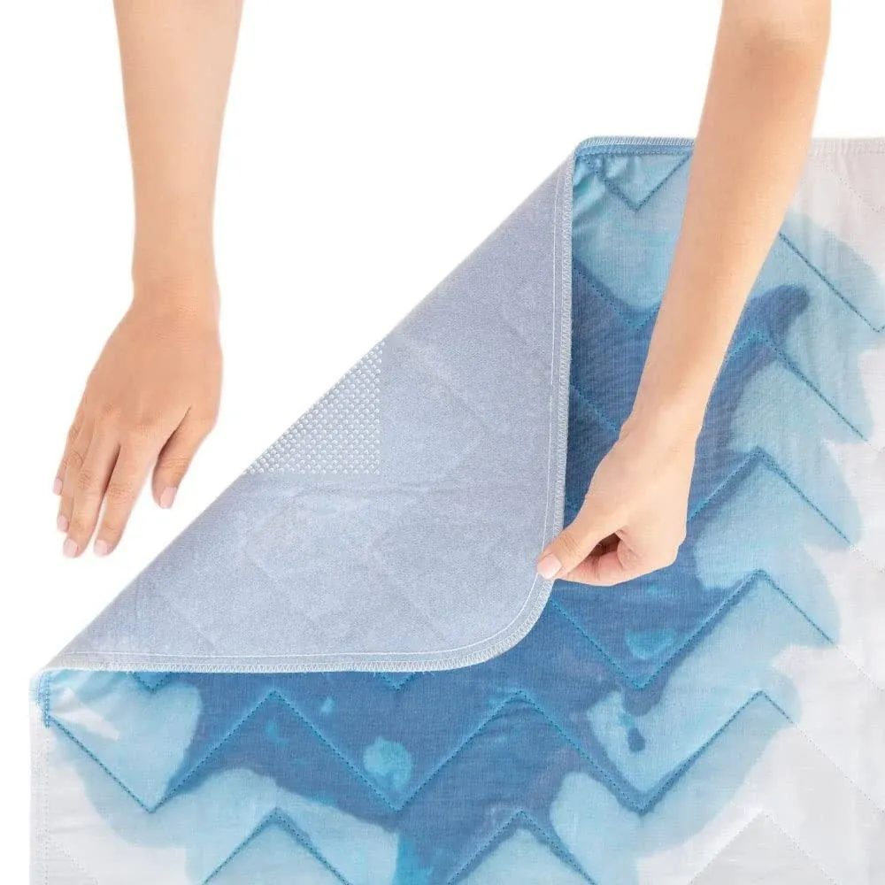 Leakproof Absorbent Washable Incontinence Pad Slip-Resistant Bed Pads Reusabl...