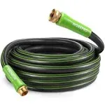 WORKPRO Garden Hose 5/8 IN. x 50 FT with Swivel Grip Handle 3/4&#034; GHT Lightweight