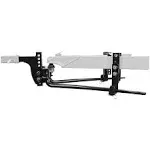 Reese 49912 Pro Round Bar Weight Distribution Hitch with Sway Control, 8,000 lbs. Capacity, Fits Up to 7 Inch Trailer Frames, 8.5 Inch Drop Shank Included