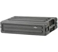 SKB Rack Cases 1SKB-R2S 2RU Roto-Molded Shallow 