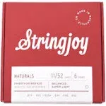 Stringjoy Naturals Super Light (11-52) Phosphor Bronze Acoustic Guitar Strings